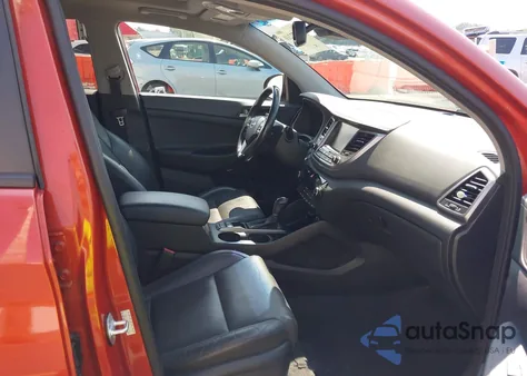 2017 Hyundai Tucson Limited from USA, damaged, VIN KM8J3CA26HU497522